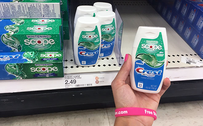 Crest Complete Toothpaste for ONLY 49¢ (Regularly $2.49) at Target