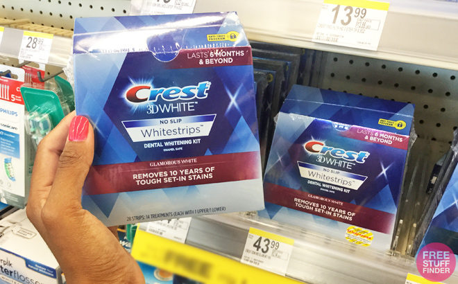 Crest 3D White Whitestrips Just $34.99 at Walgreens.com (Reg $42) + FREE Pickup