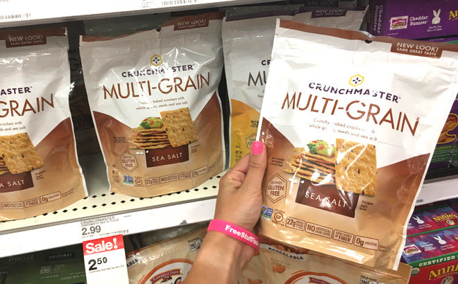 FREE Crunchmaster Crackers at Target + 50¢ Moneymaker - Print Now!