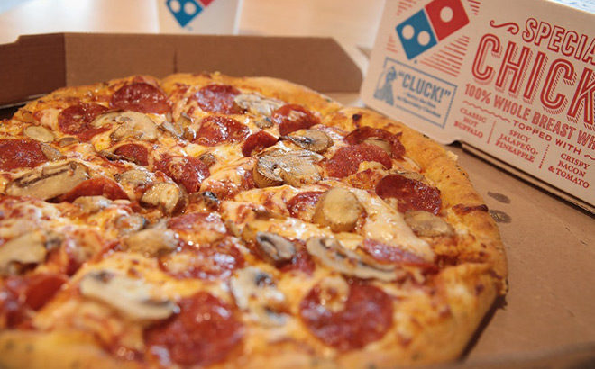 Domino’s Menu-Priced Pizza for 50% Off