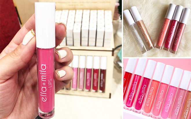 Save 40% on Ella+Mila Vegan Lipstick Purchase + FREE Shipping (Great Gift Idea!)