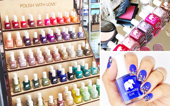 Save 40% on Ella+Mila Vegan Nail Polishes + FREE Shipping (Prices Starting at $4.80!)