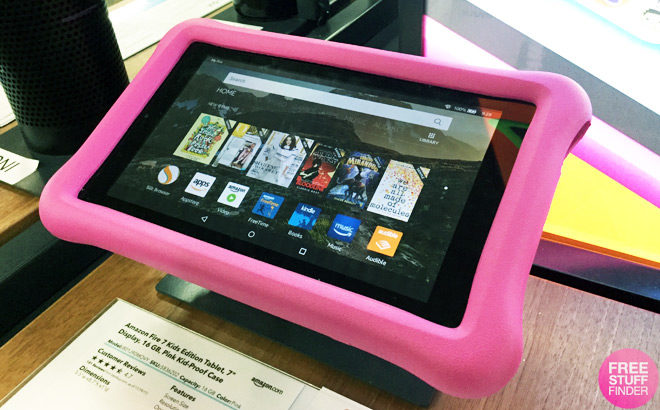 Amazon Fire Kids 7" Tablet Just $49.99 + FREE Shipping (Regularly $148)