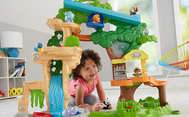 Fisher-Price Little People Happy Animals Habitat Only $29.99 (Reg $52)