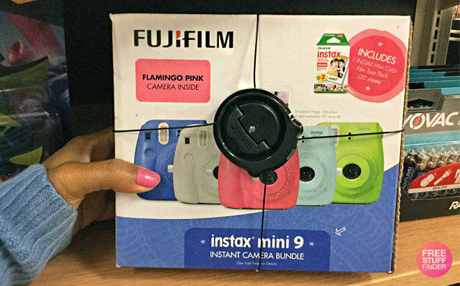 Fujifilm Instax Mini 9 Bundle JUST $69.99 + $10 Kohl's Cash + FREE Shipping (Reg $110)