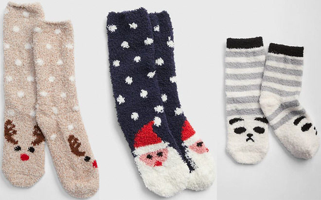 GAP Cozy Socks for the Family Starting at Just $2 (Regulary $9)