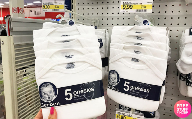 Gerber Onesies JUST $1.40 Each at Target