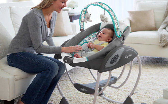 Graco Gliding Baby Swing ONLY $79 + FREE Shipping (Regularly $133)