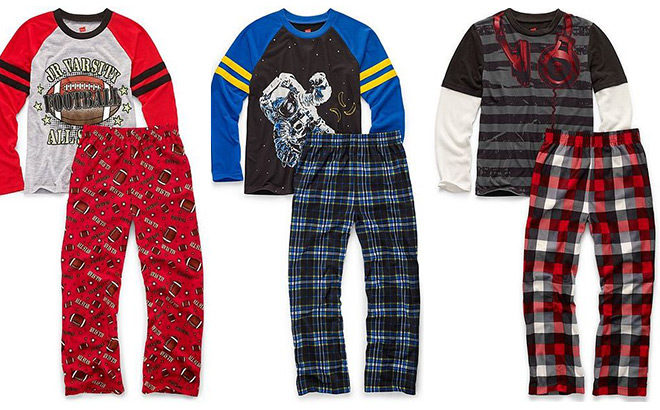 Hanes: Hanes Boys 2-Piece Pajama Sets ONLY $7.64 + FREE Shipping (Reg $19)