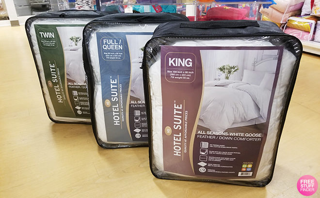 Hotel Suite White Goose Down Comforter ANY Size $41.99 (Reg $180) - Ends Tonight!