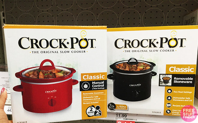 Crock Pot 2-Quart Slow Cooker JUST $7.64 + FREE Shipping at Target (Reg $12)