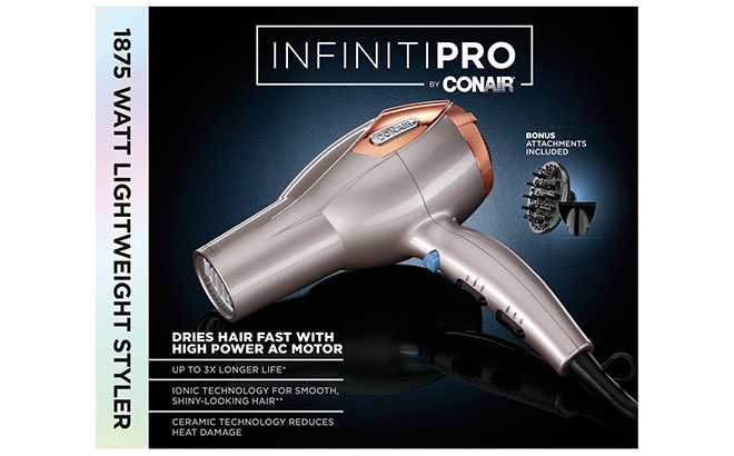 InfinitiPro by Conair Hair Dryer $18.99 at Target.com! (Early Access to Black Friday)