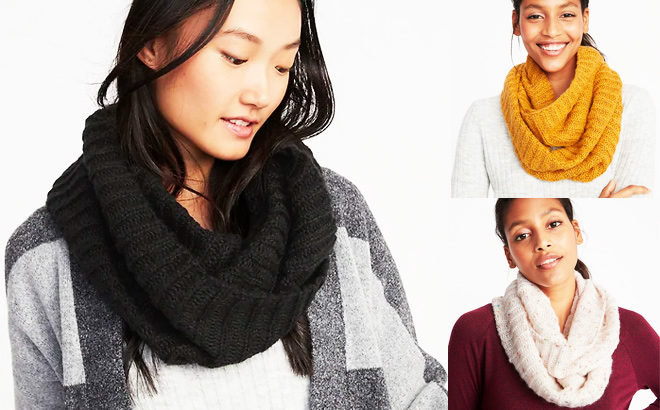 Knit Infinity Scarves Starting at JUST $5 (Regularly $17) at Old Navy – Black Friday!