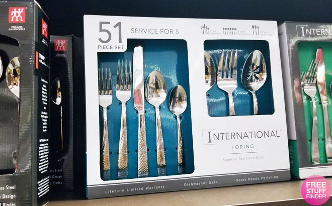 Stainless Steel 51-Piece Flatware Sets for JUST $29.99 (Regularly $80)