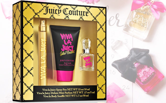 Juicy Couture 3-Piece Viva La Juicy Holiday Gift Set JUST $25 + FREE Shipping (Reg $38)