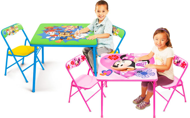 Kids Disney Activity Table & Chairs Sets for JUST $19.99 (Reg $35) - Today Only!