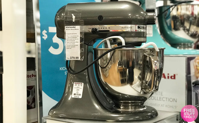 KitchenAid Artisan 5-Quart Stand Mixer for ONLY $224 + $60 Kohl's Cash (Reg $380)