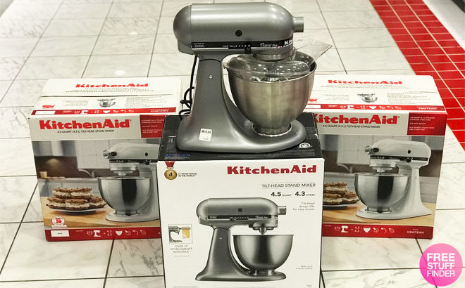 KitchenAid 4.5-Quart Stand Mixer $179.99 + FREE Shipping at Macy's (Reg $325)