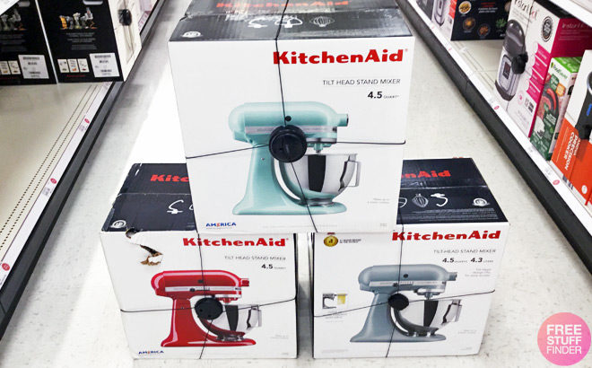 KitchenAid 4.5qt Mixer Just $189.99 + FREE Shipping (Reg $260) - Black Friday Price!