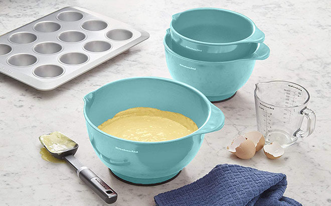 KitchenAid 5-Piece Mixing Bowl Set, $29.99 + FREE Shipping - BEST Price!