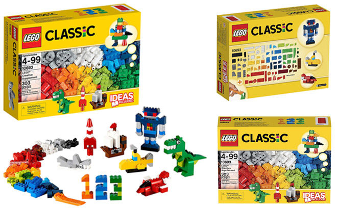 LEGO Creative Classic Bricks 303-Piece Set JUST $12.99 + FREE Shipping (Reg $20)