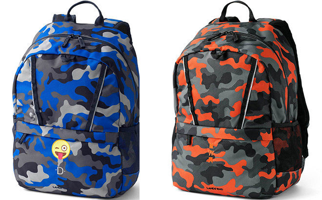 Lands End ClassMate Printed Backpacks Only $19.97 (Reg $40) - 5 Colors!