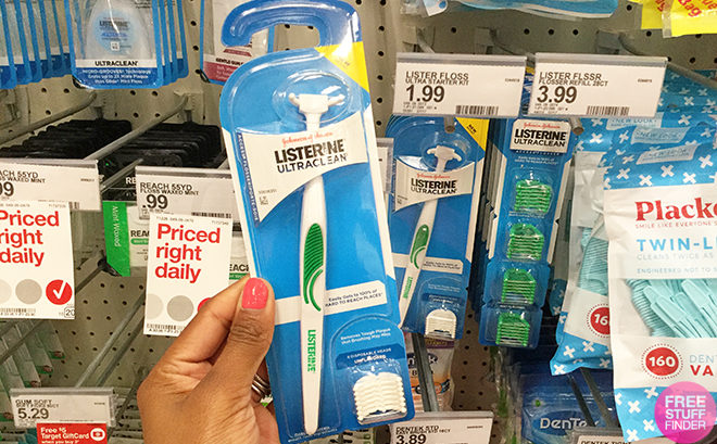 Target: Listerine Ultraclean Access Flosser JUST 79¢ (Regularly $2)