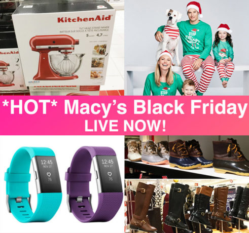 SWEET! Macy's BLACK FRIDAY Deals Online 2017 - LIVE NOW (Fitbit, KitchenAid, Boots)