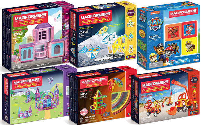 Up to 65% Off Magformers Magnetic Toys (Starting at Only $13.99!) - Today Only!