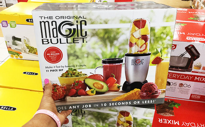 Magic Bullet 11-Piece Blender Set Just $23.99 + FREE Shipping at Amazon (Reg $40)