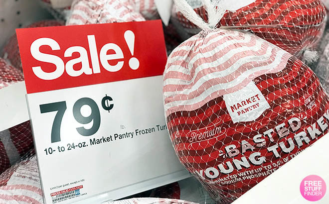 HURRY! Up to 25% Off Frozen Turkeys at Target (Market Pantry, Butterball!)