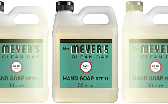Amazon: Mrs. Meyer’s 33-Ounce Liquid Hand Soap Refill JUST $5.61 + FREE Shipping