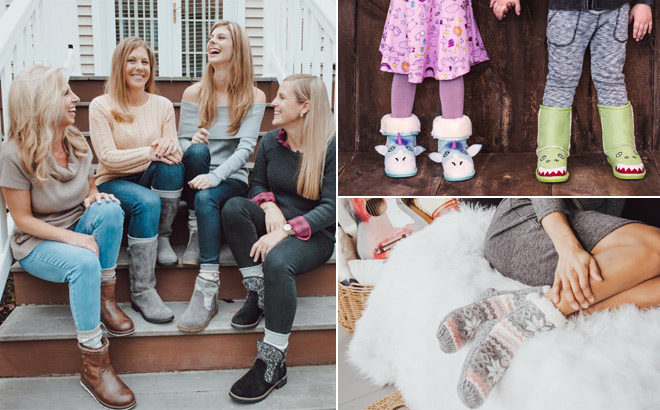 Up to 60% Off Muk Luks for the Family - Starting at JUST $6.99!