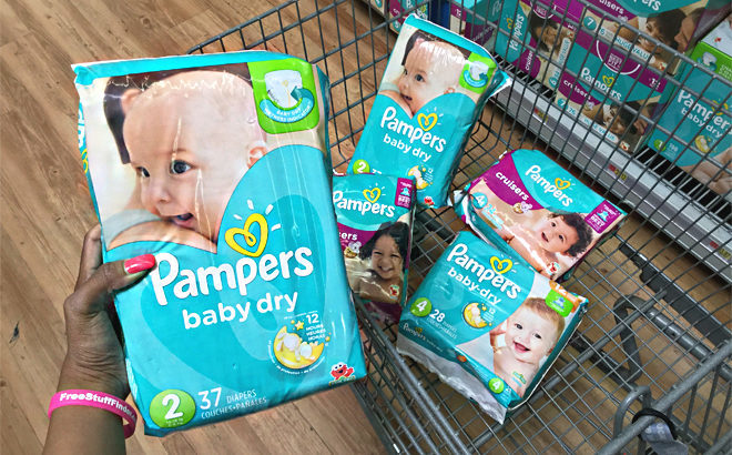 FREE Pampers Diapers + FREE Pickup + FREE $10 Visa Gift Card (New TCB Members!)