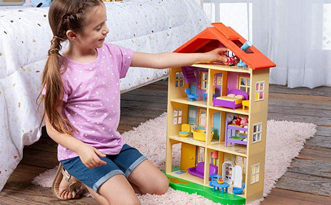 Peppa Pig Playset ONLY $29.99 + FREE Shipping at Amazon (Regularly $60)