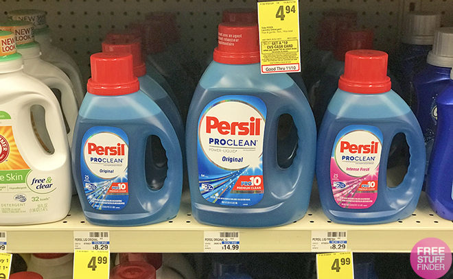 CVS: Persil Detergent for JUST $2.99 (Regularly $8.29) - Today Only!