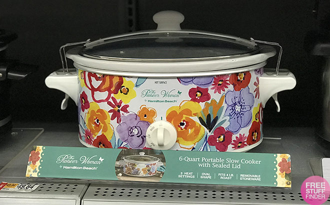 The Pioneer Woman 6-Quart Slow Cooker JUST $19.99 (Regularly $24.96) at Walmart