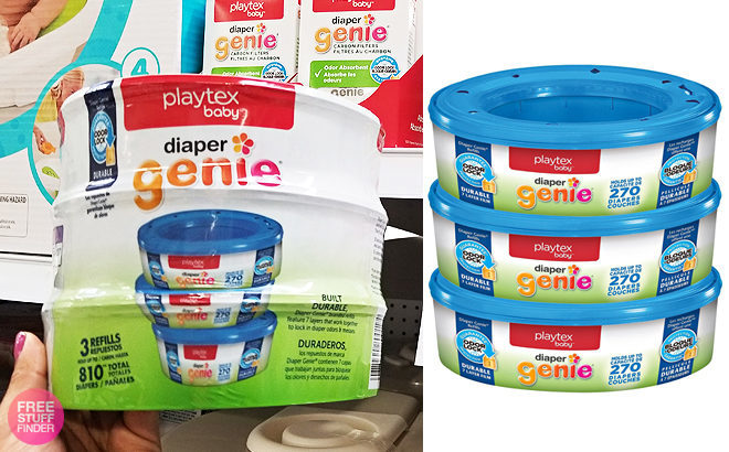 Playtex Diaper Genie Refills JUST $3.26 Each + FREE Shipping (Amazon Family Members)