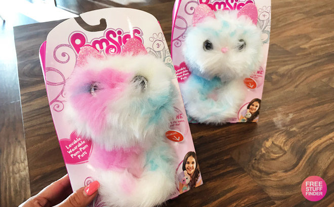 RUN! FREE Pomsies Plush Pet + FREE Pickup (New TCB Members) - 11 Adorable Options!