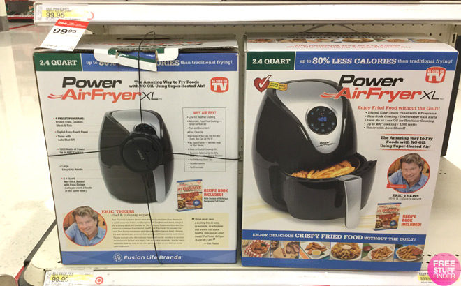 As Seen On TV 2.4-Quart Power AirFryer XL ONLY $47.49 (Reg $100) at Target - LIVE Now!