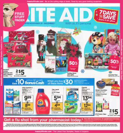 *HOT* Rite Aid Ad Preview (Week 11/25 – 12/1)