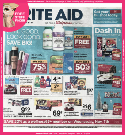 *HOT* Rite Aid Ad Preview (Week 11/4 – 11/10)