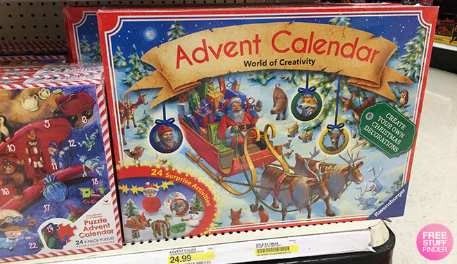 Ravensburger World of Creativity Advent Calendar as Low as $16.66 at Target