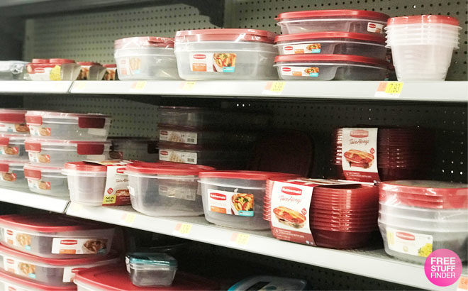 Rubbermaid 50-Piece Food Storage Set for JUST $6.98 (Reg $30) - Walmart Black Friday!