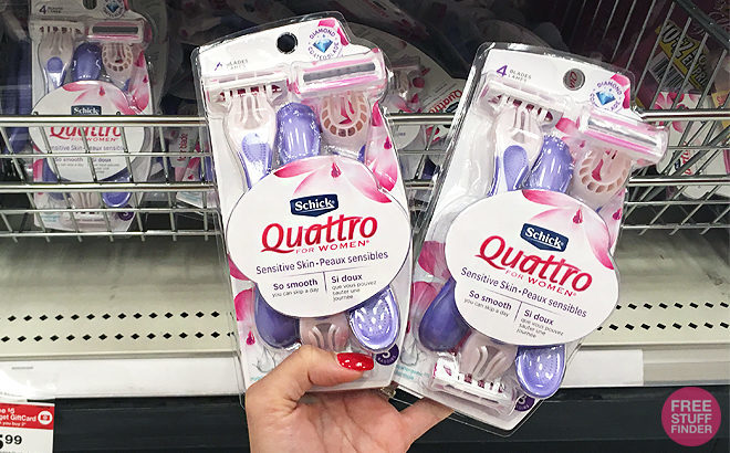 Schick Disposable Razor JUST $1.49 Each (Regularly $6) at Target - Print NOW!