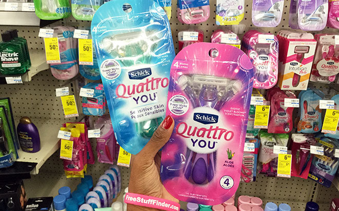 *NEW* $12 Worth of Schick Razor Coupons - ONLY $1.49 (Reg $10) at CVS!