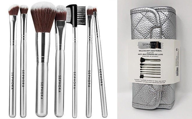 Sephora Collection Antibacterial Brush Set JUST $30 (Regularly $62) - Amazing Reviews!