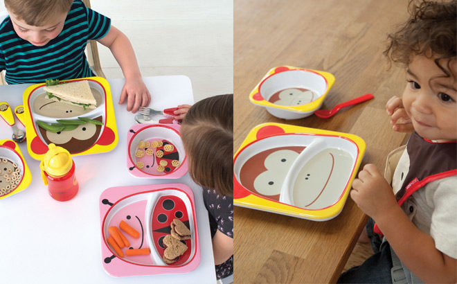 Skip Hop Zoo Melamine Plate & Bowl Sets ONLY $6.97 (Reg $12) + FREE Shipping