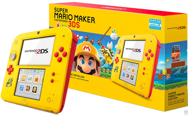 Nintendo 2DS System With Super Mario Maker for JUST $79.99 + FREE Shipping