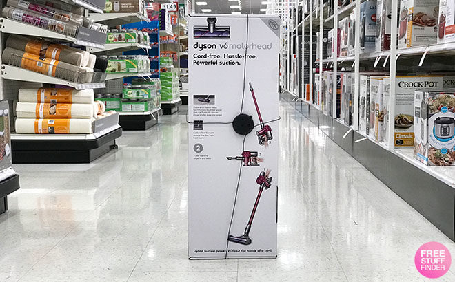 Dyson V6 Motorhead Vacuum JUST $189.99 + FREE Shipping at Target (Reg $300)